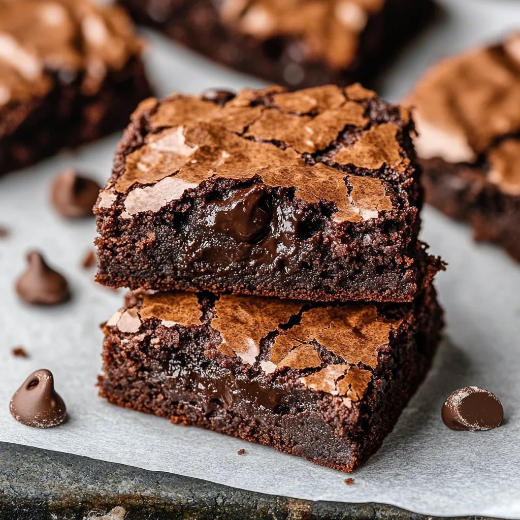 Best Fudgy Chewy Brownies