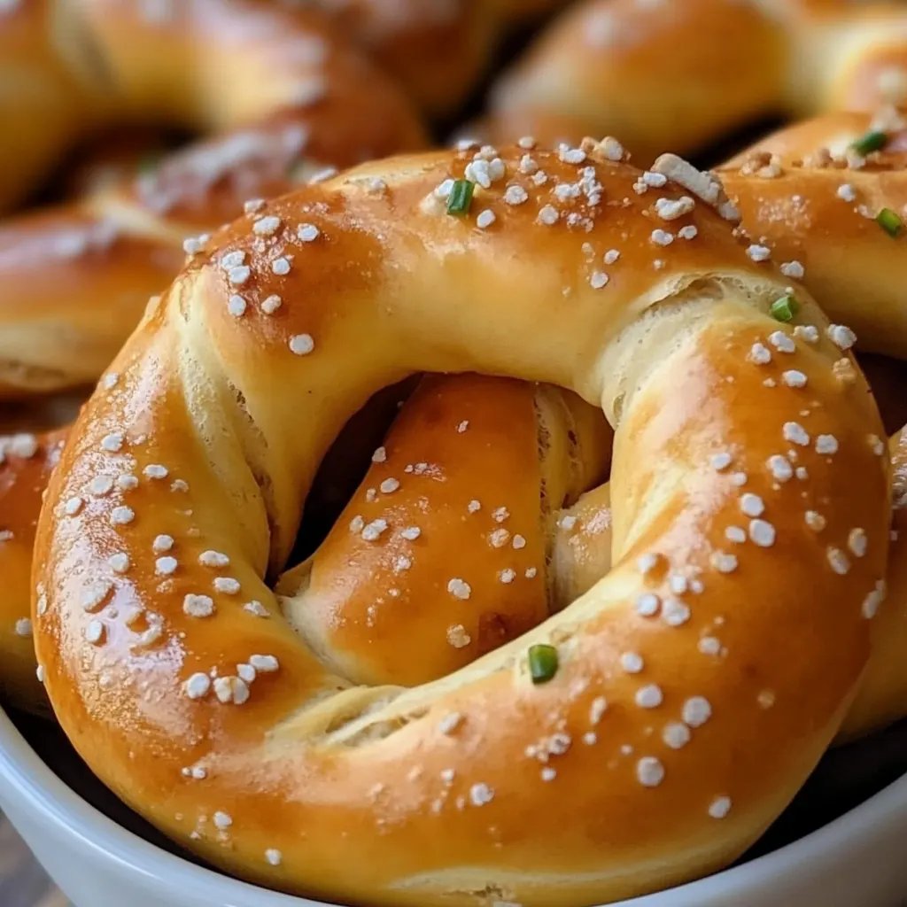 Homemade Soft Pretzels