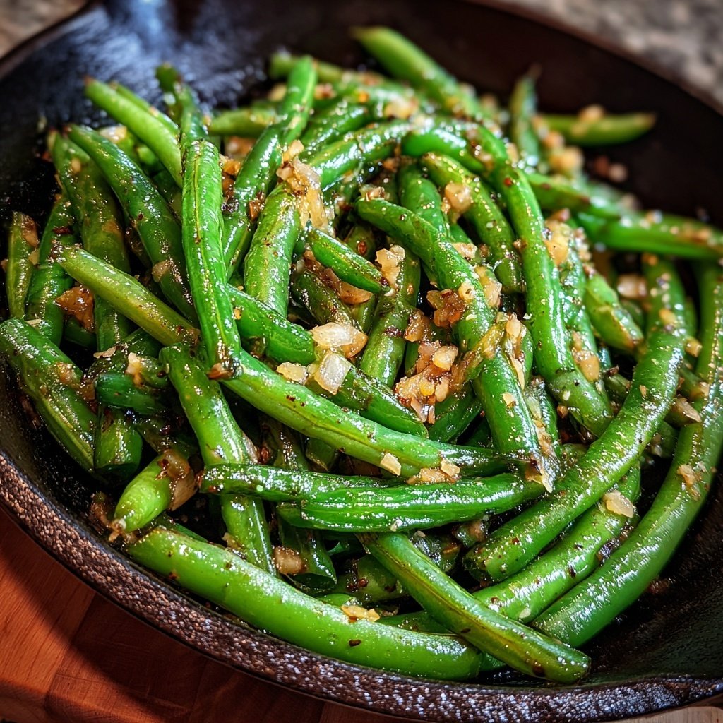 Garlic Butter Green Beans