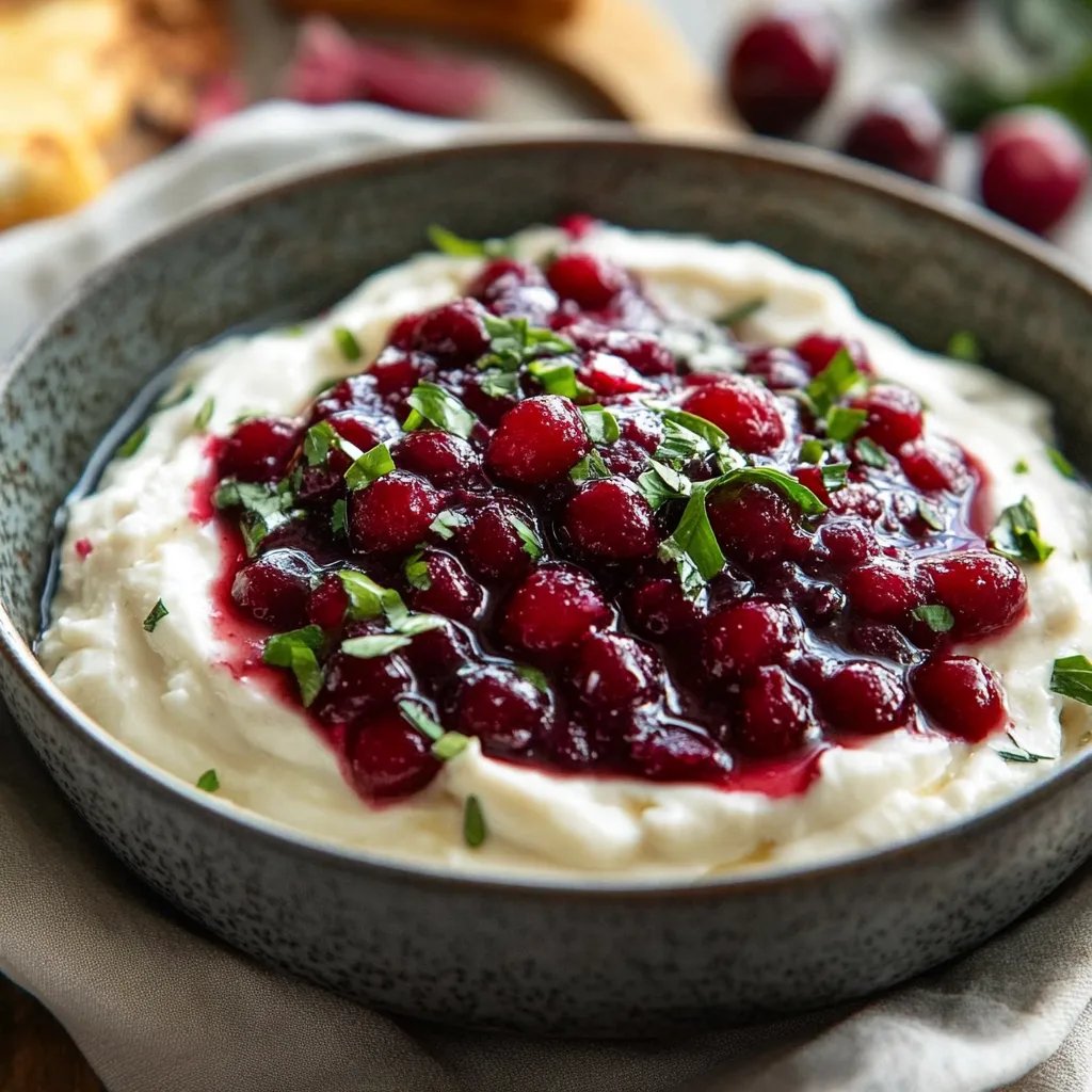 Cranberry Jalapeno Cream Cheese Dip