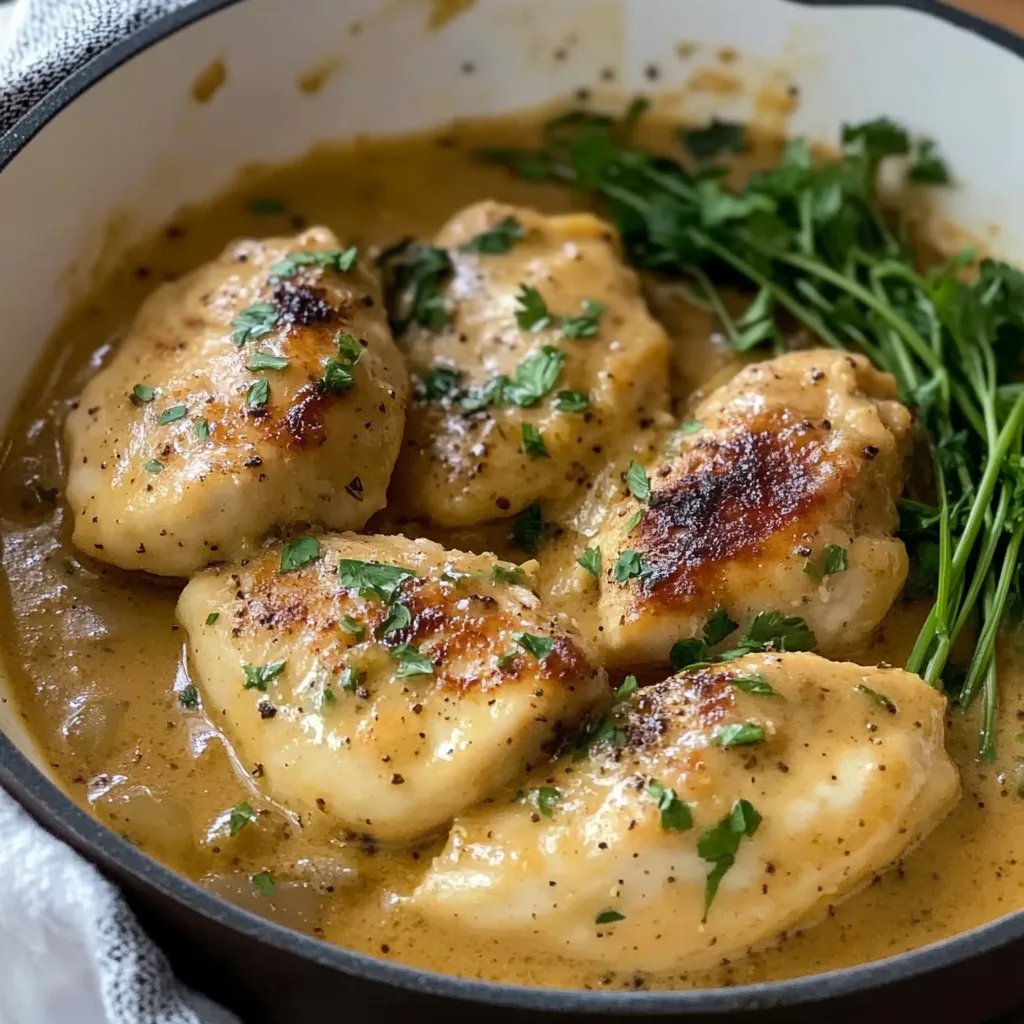 Creamy Garlic Chicken