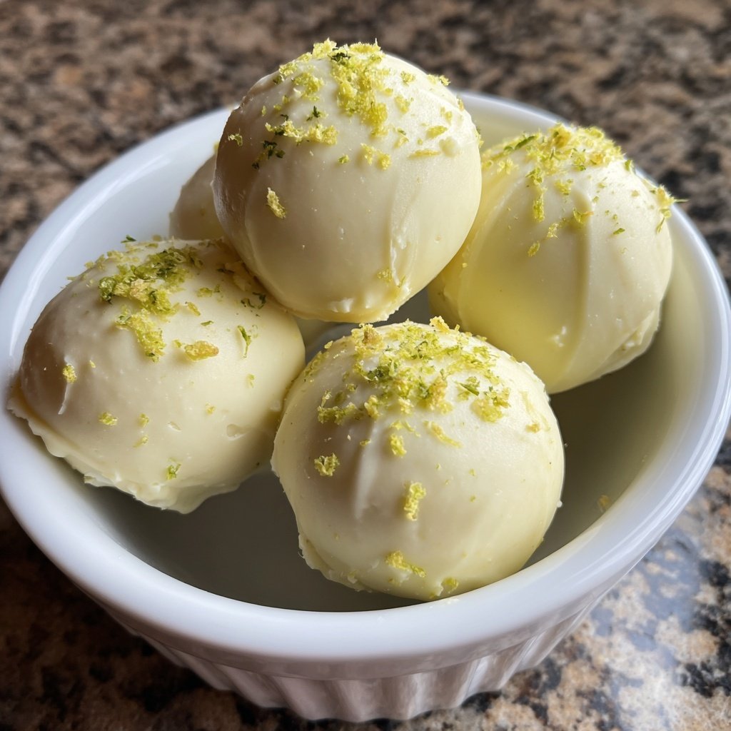 Key Lime Truffles