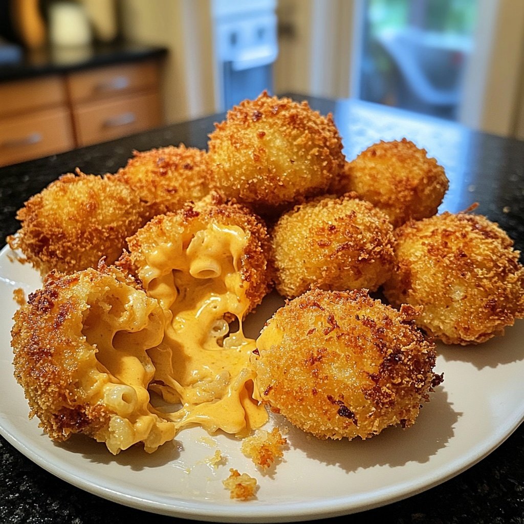 Fried Mac and Cheese Bites