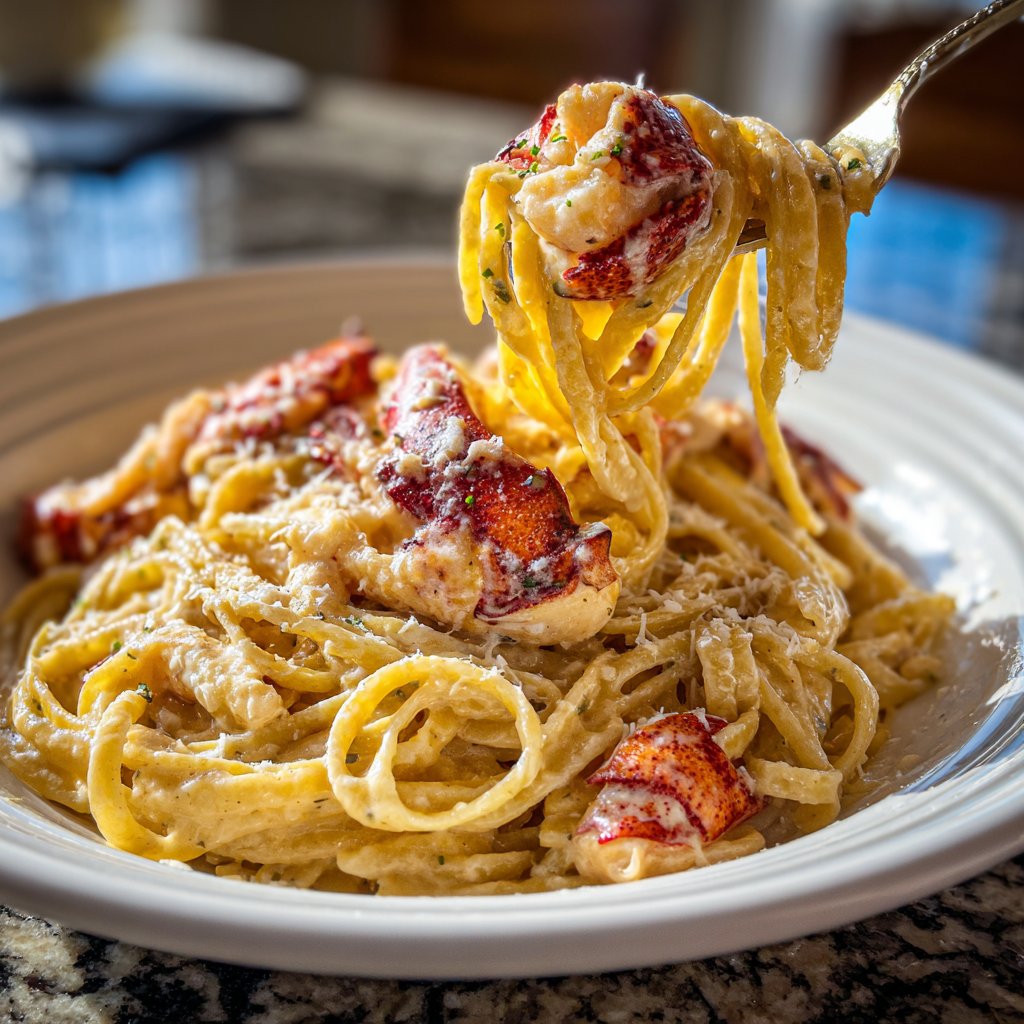 Restaurant Style Lobster Pasta