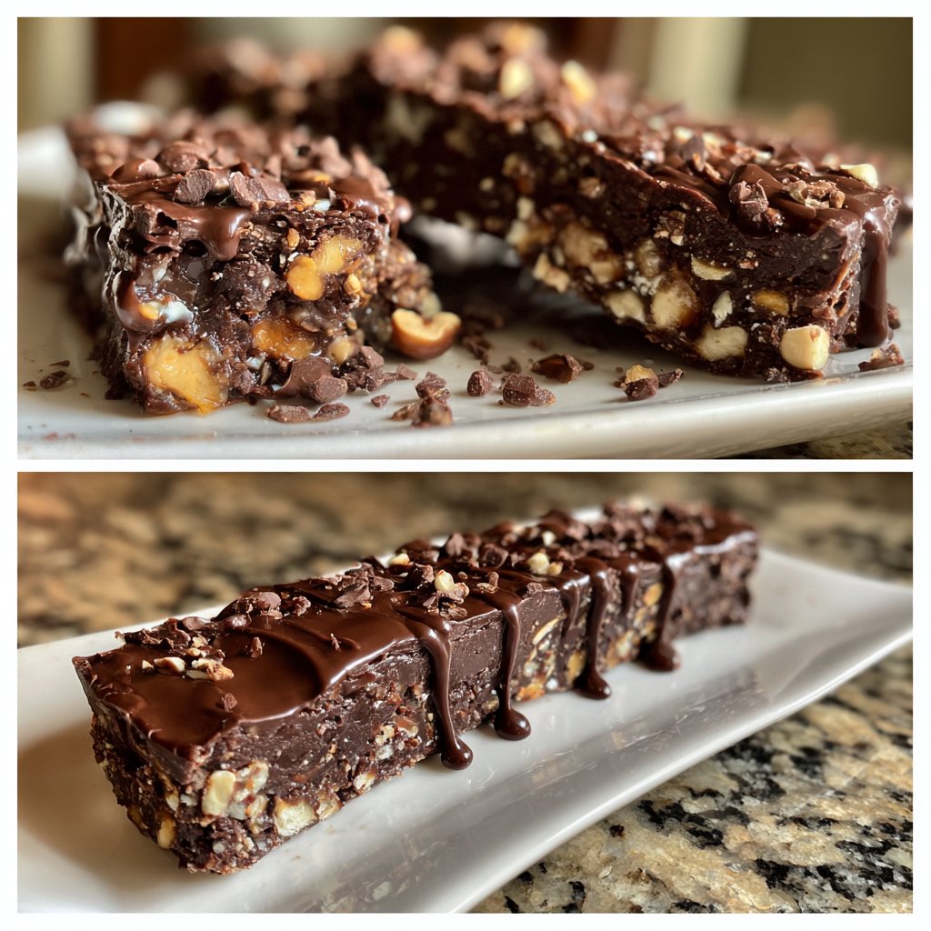 Chocolate Hazelnut Spread Bars