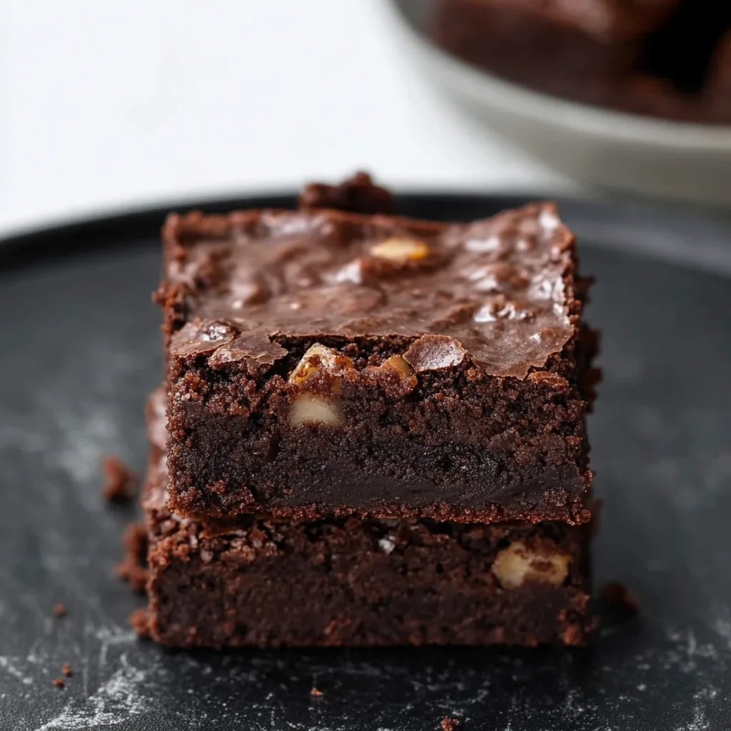 3 Ingredient Banana Brownies