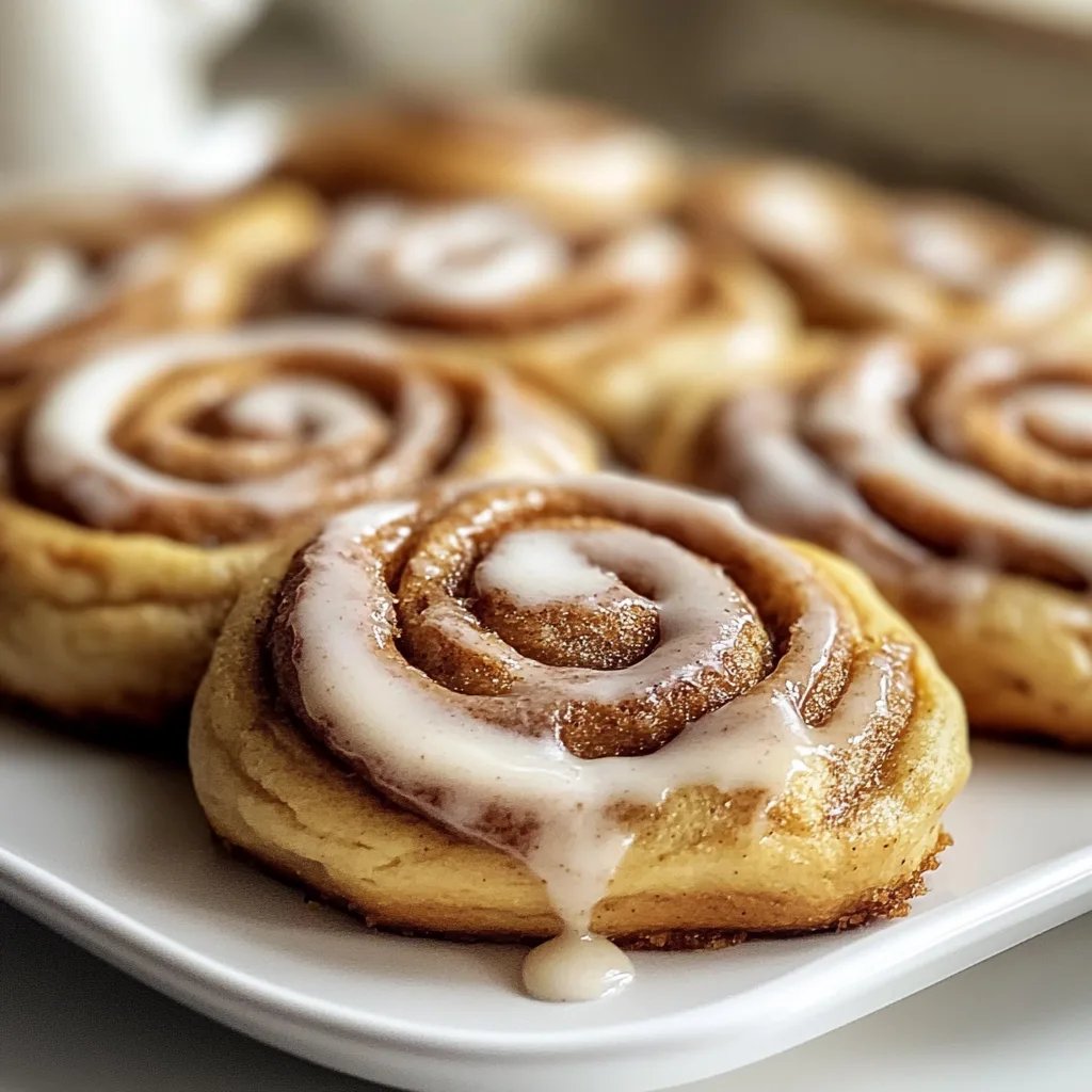 Irresistible Cinnamon Roll Cookies