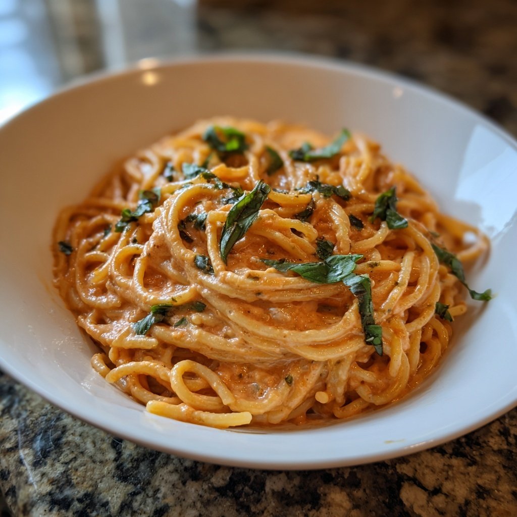Creamy Tomato Basil Pasta