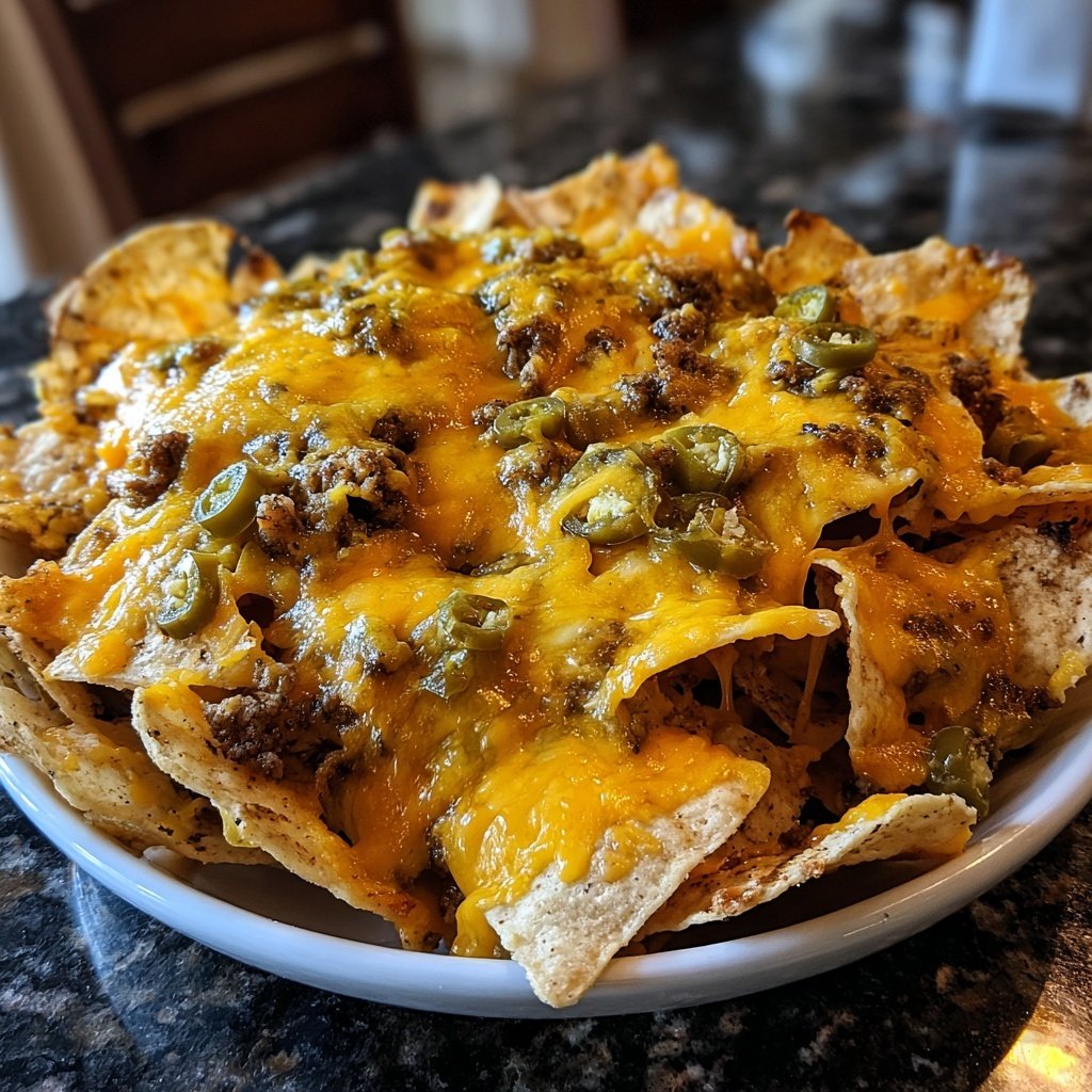 Cheesy Loaded Nachos