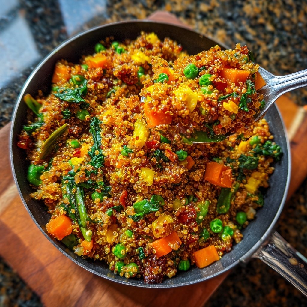Vegetable Fried Quinoa